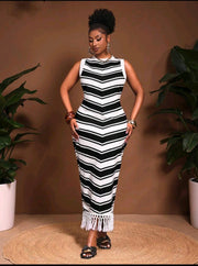 robe ébène élégance